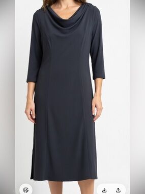 Vintage George SIMONTON Says Black Dress XS